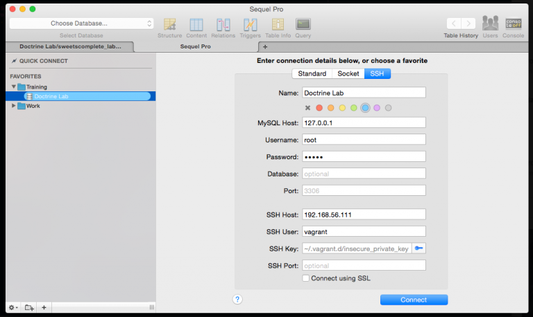 How to Connect to Your Vagrant’s MySQL Using Sequel Pro