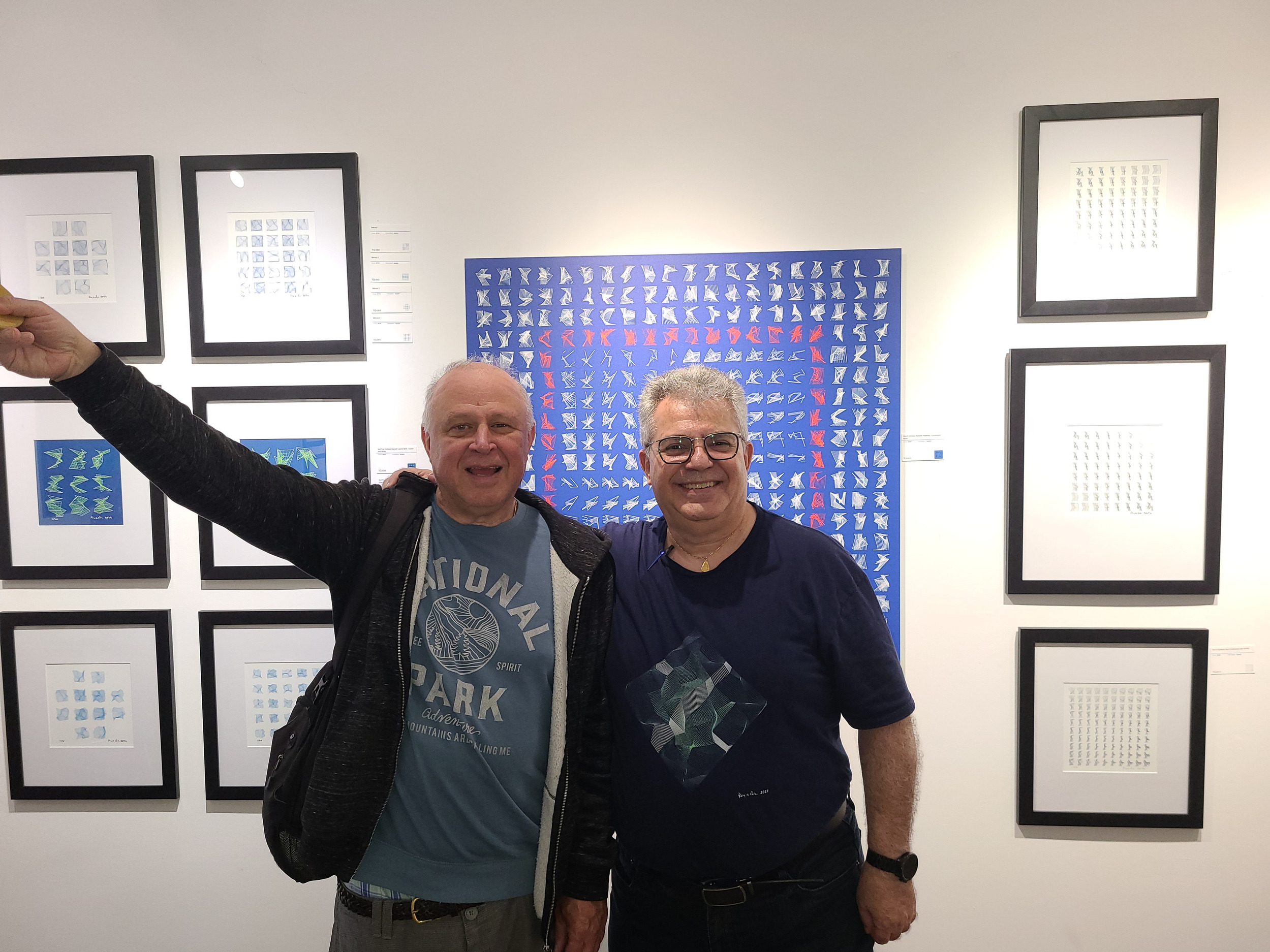 Alfred & Moru at Alfred Ayache: generative artist